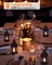 Mini Lantern with Flickering LED Candles,Vintage Black Decorative Hanging Candle Lanterns for Halloween,Wedding Decorations,Christmas,Table Centerpiece,Battery Included(Set of 6)